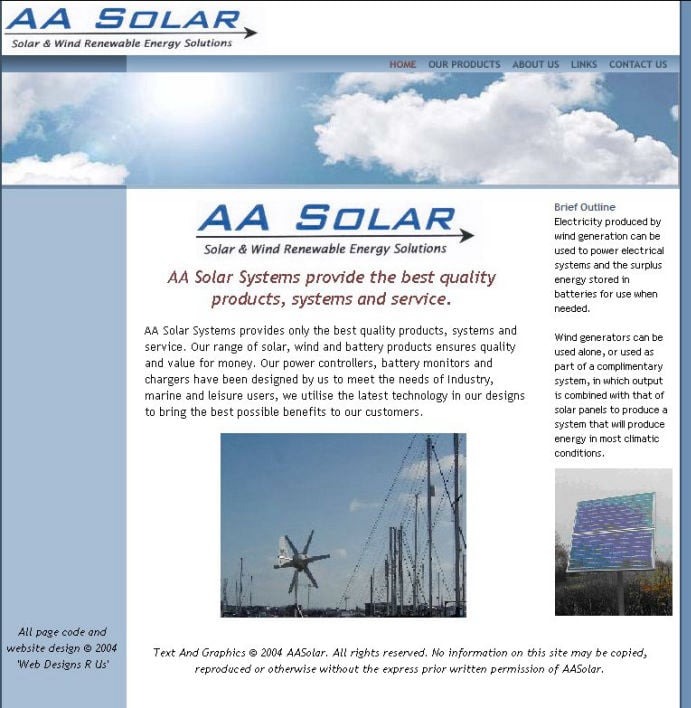 AA Solar Site