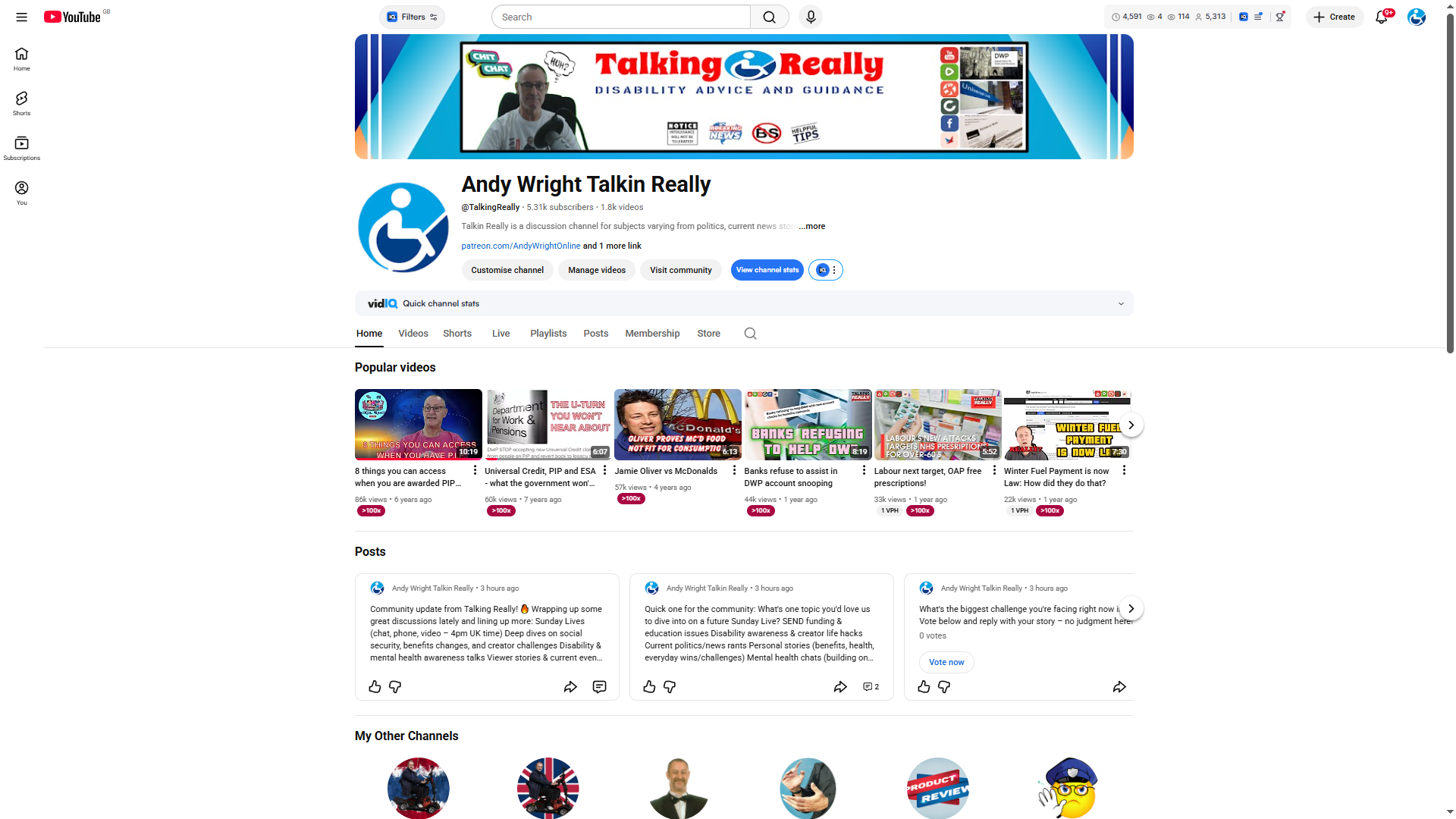 Talking Really Channel